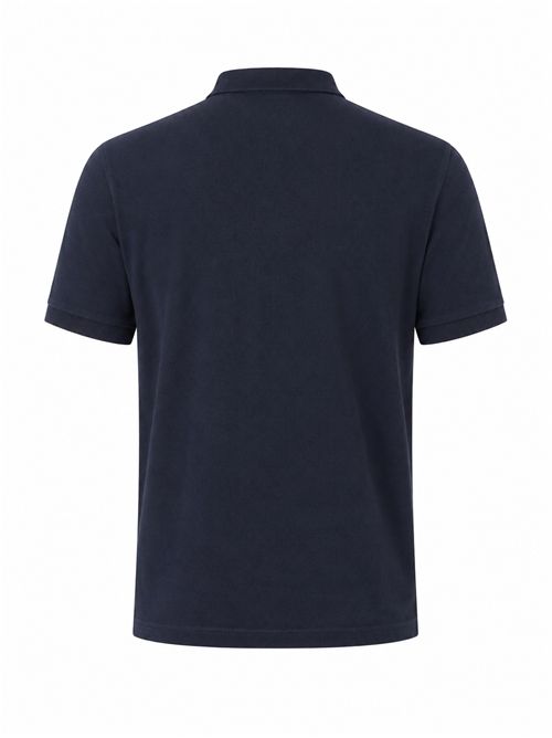 Polo 22002SC in piqué di cotone organico Navy Blue STONE ISLAND | 22002SCS0067V0020